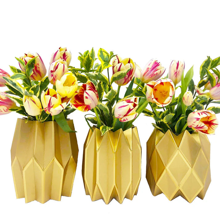 Paper Vase Wrap, Style Options