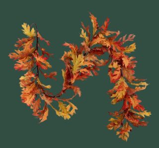 Oak leaf with Acorns Garland