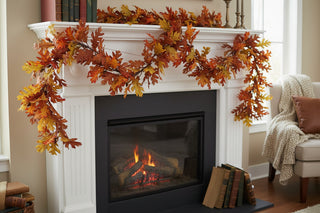 Oak leaf with Acorns Garland