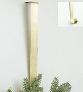 14" Gold Wreath Hanger