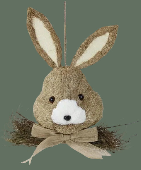 Grass and Twig Rabbit Head
