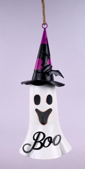 18"H Ghost with Witch Hat
