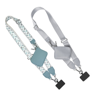 Clip & Go Strap 2pk Leaf Pattern/Solid