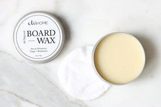 Pre order Food Safe Wood Board Wax, Beeswax and Coconut Oil, Rosemary and Sage