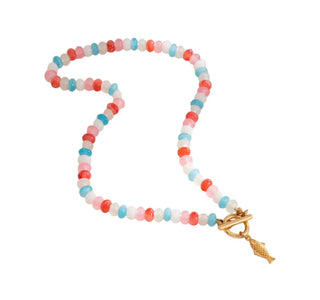 Ainsley Fish Beaded Necklace