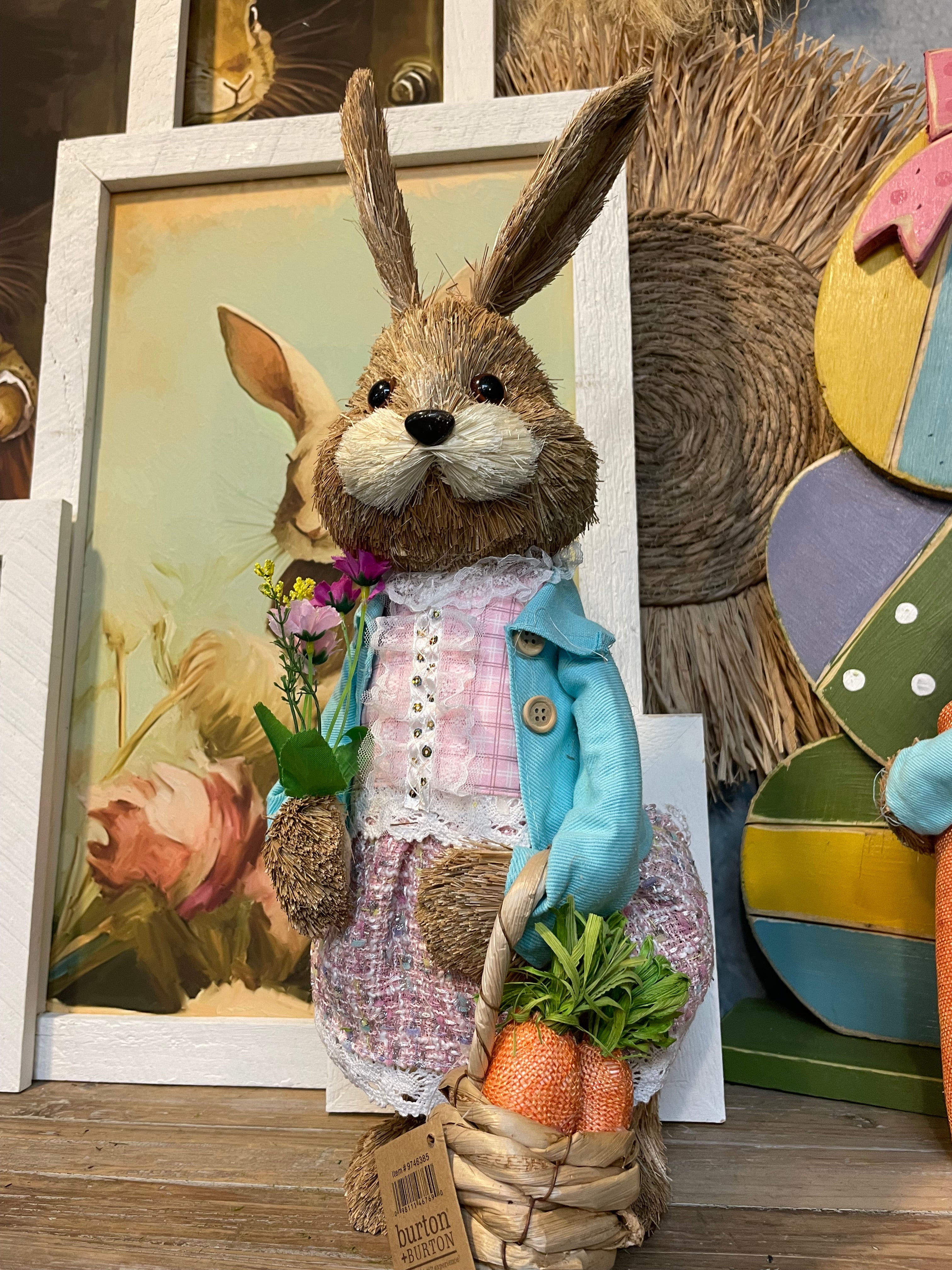 21" Standing Easter Bunny , Style Options