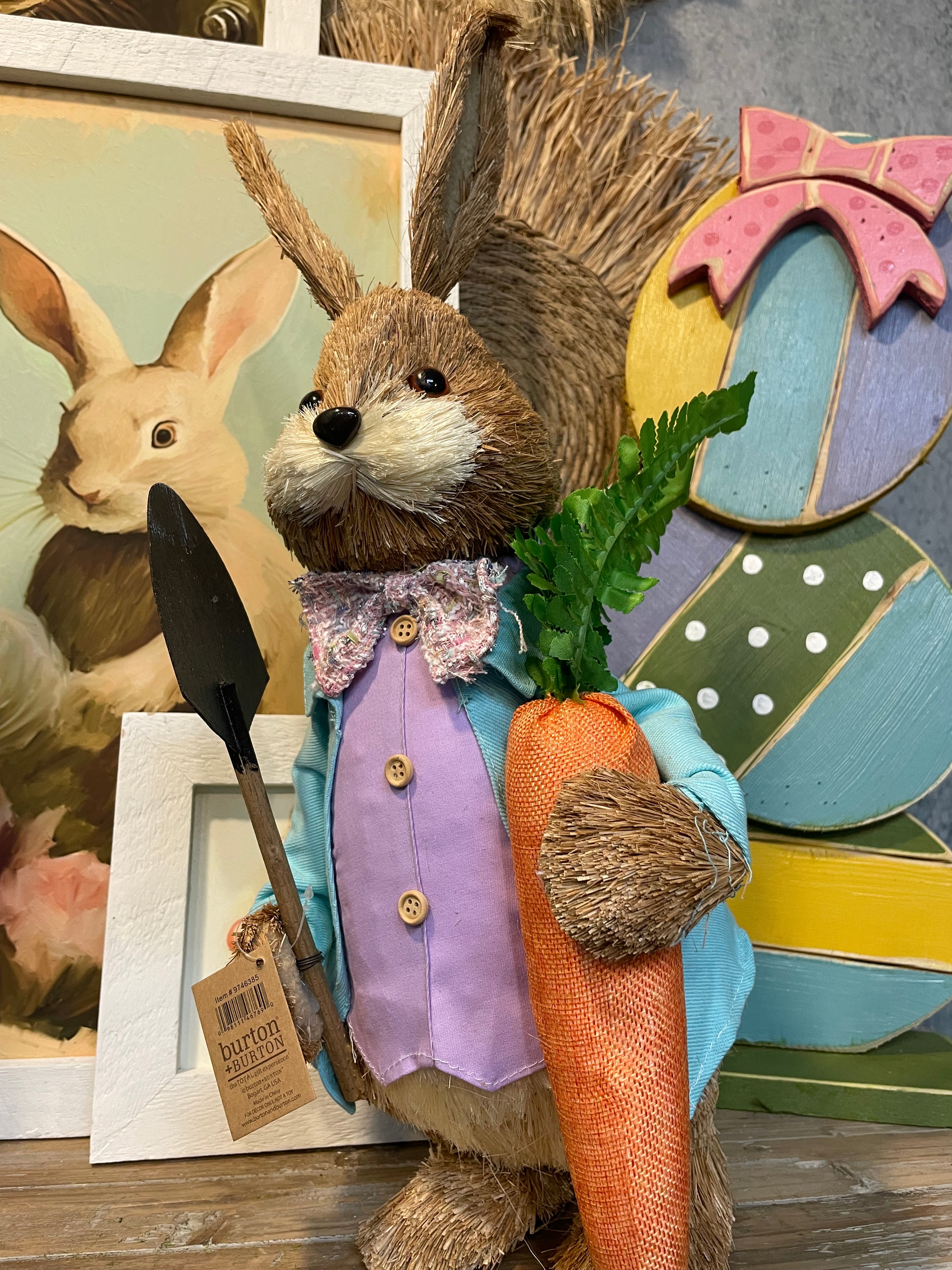 21" Standing Easter Bunny , Style Options