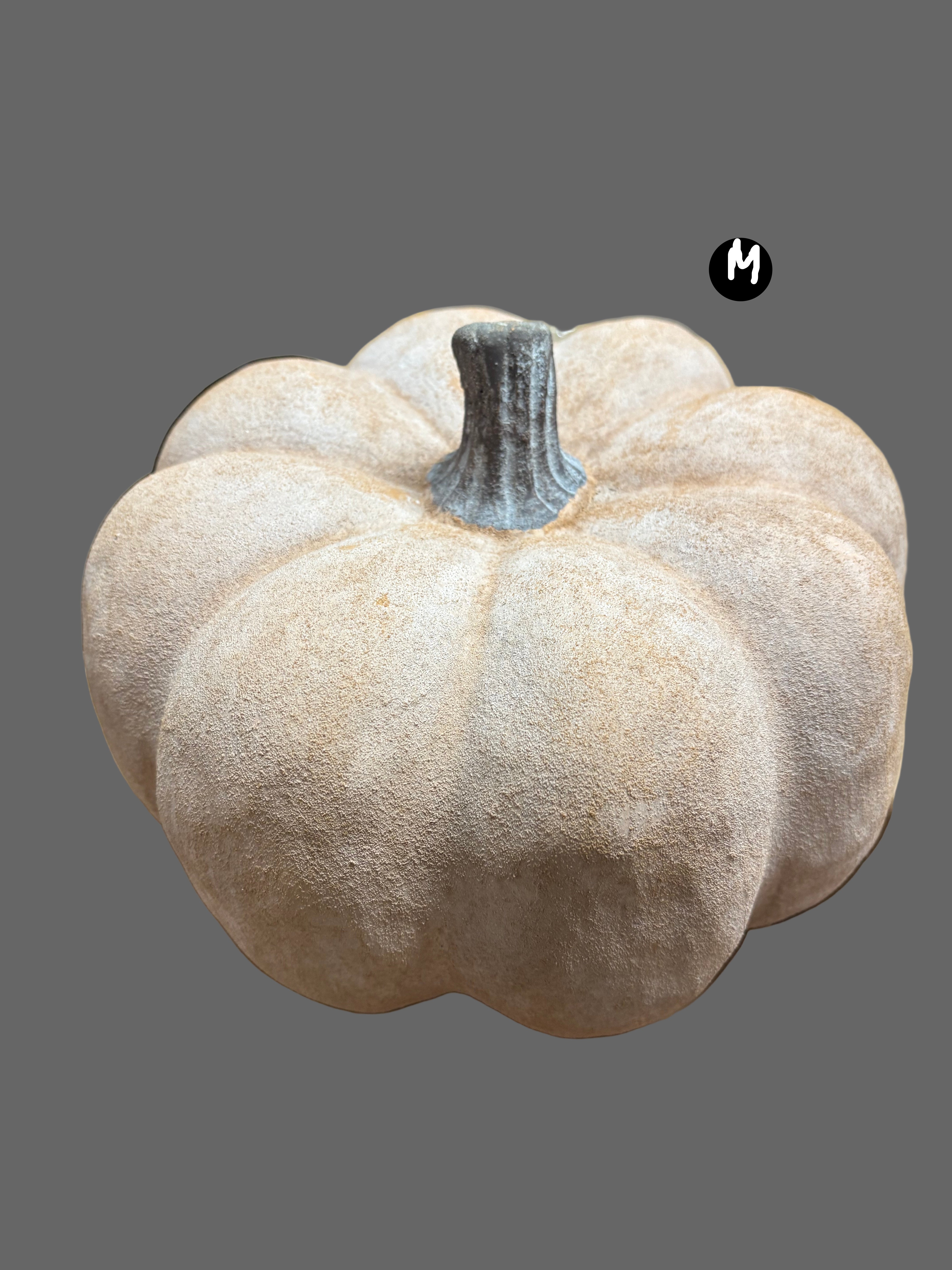 Fall Ceramic Pumpkins, 3 Size & 4 Color Options