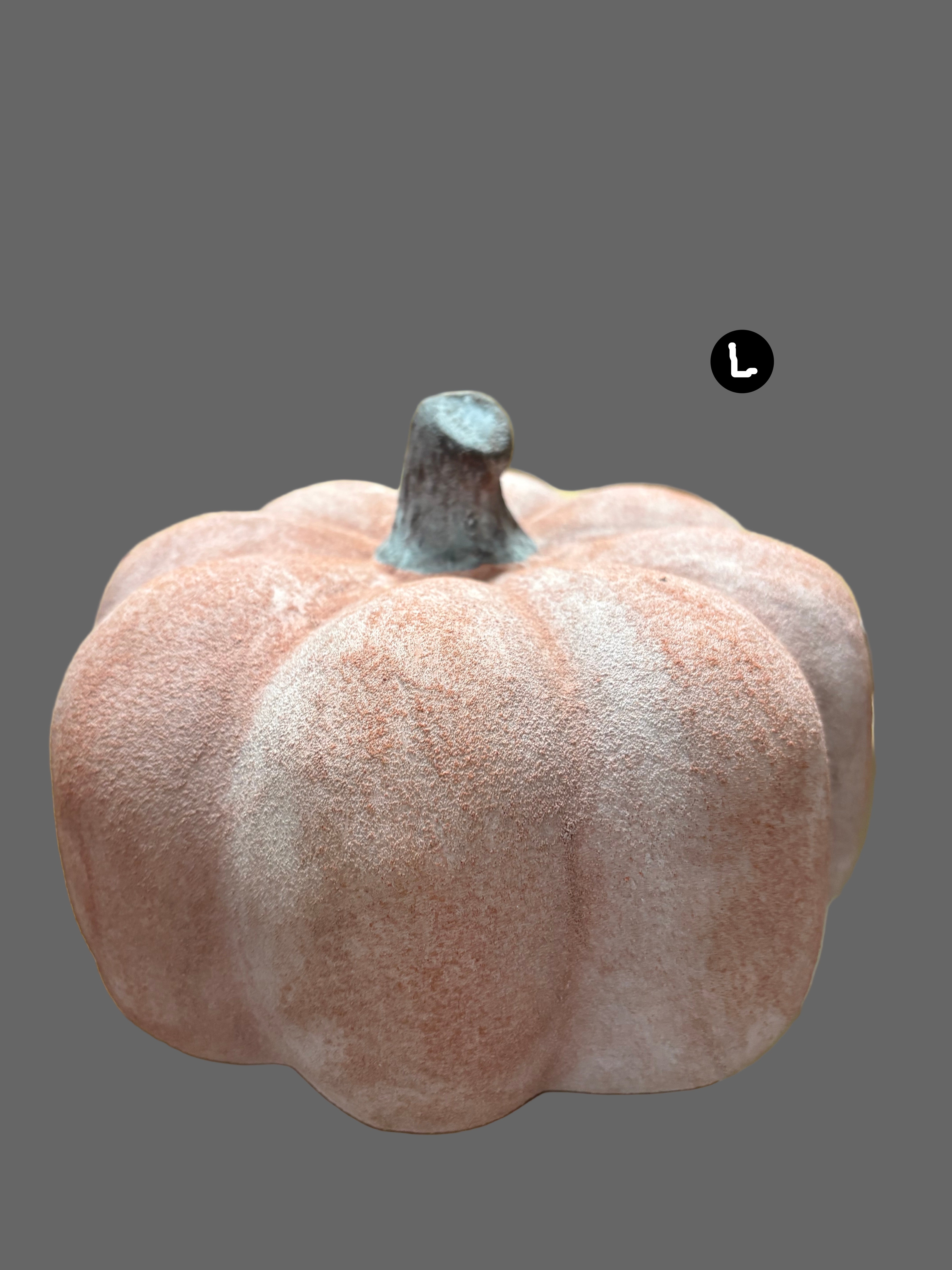 Fall Ceramic Pumpkins, 3 Size & 4 Color Options