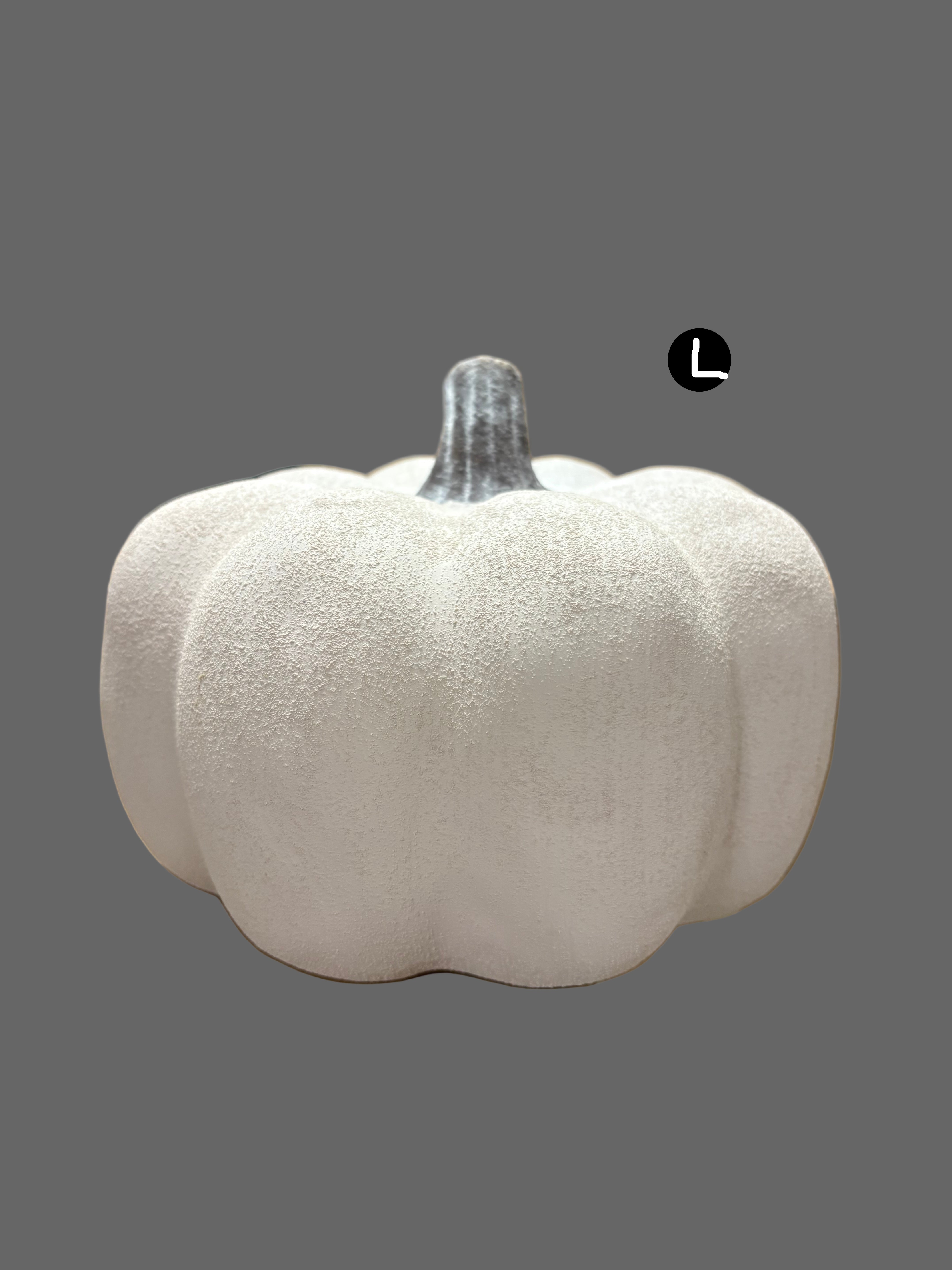 Fall Ceramic Pumpkins, 3 Size & 4 Color Options