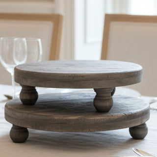 Wood Riser with Feet, 2 Size Options