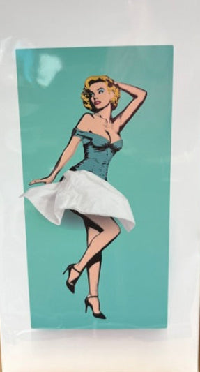 Flying Skirt Tissue Box, 2 Style Options