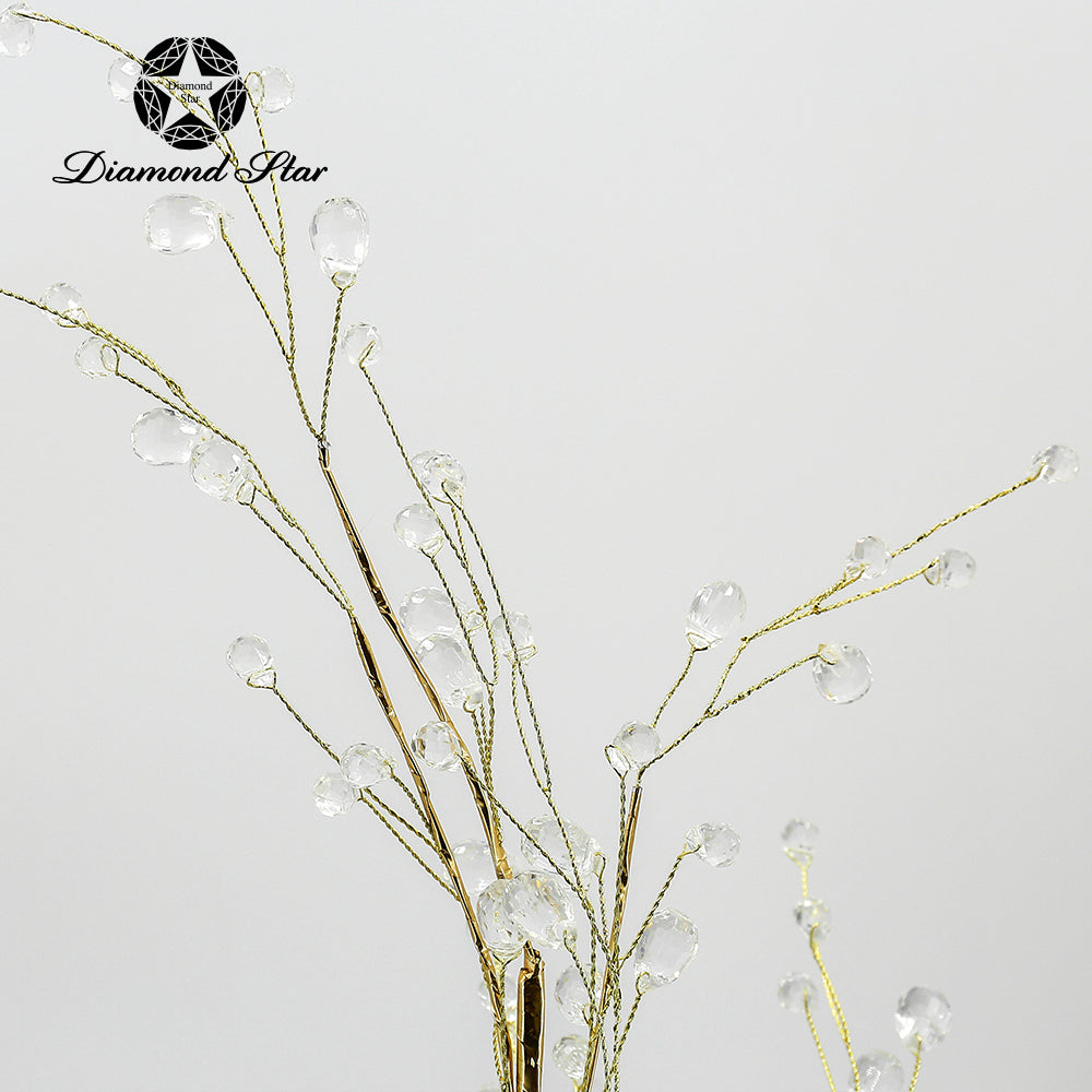 Gold Beaded Wire Tree, Size Options