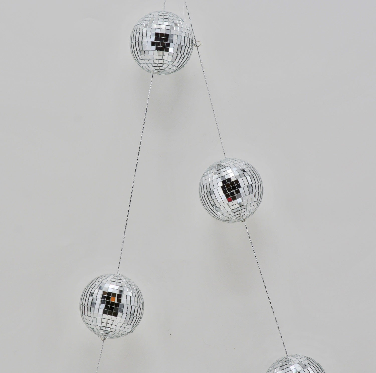 Disco Ball Ornament Garland