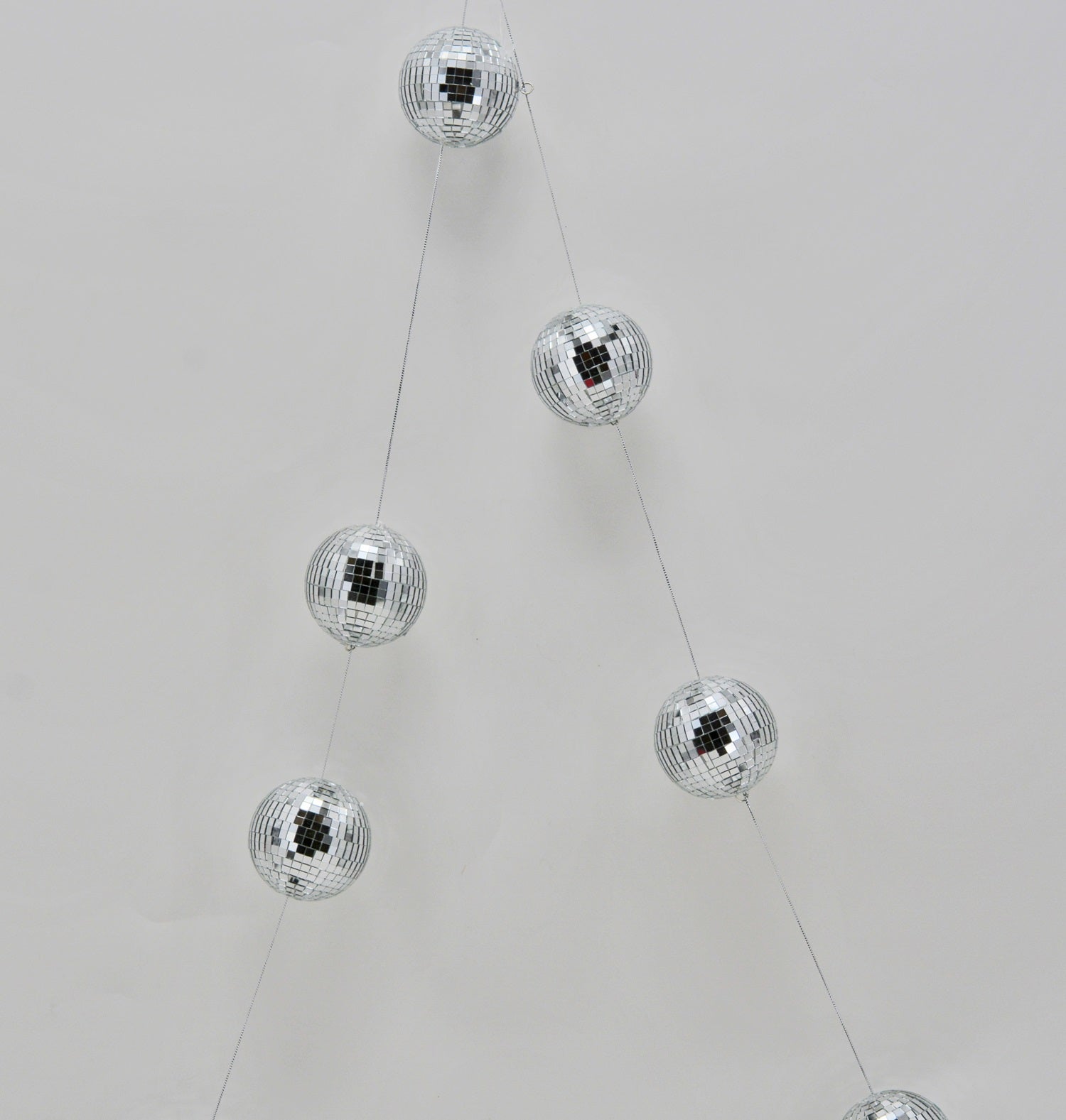 Disco Ball Ornament Garland