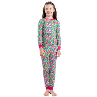 Pre Order Kids Tree-Mendous Cher Bamboo Jogger Set, 6 Size Options