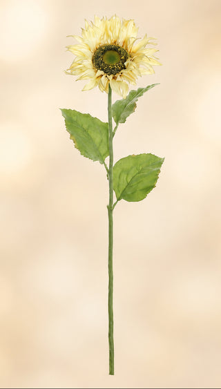 33" Vanilla Sunflower Stem