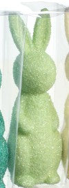 13" Glitter Bunny, 4 Color Options