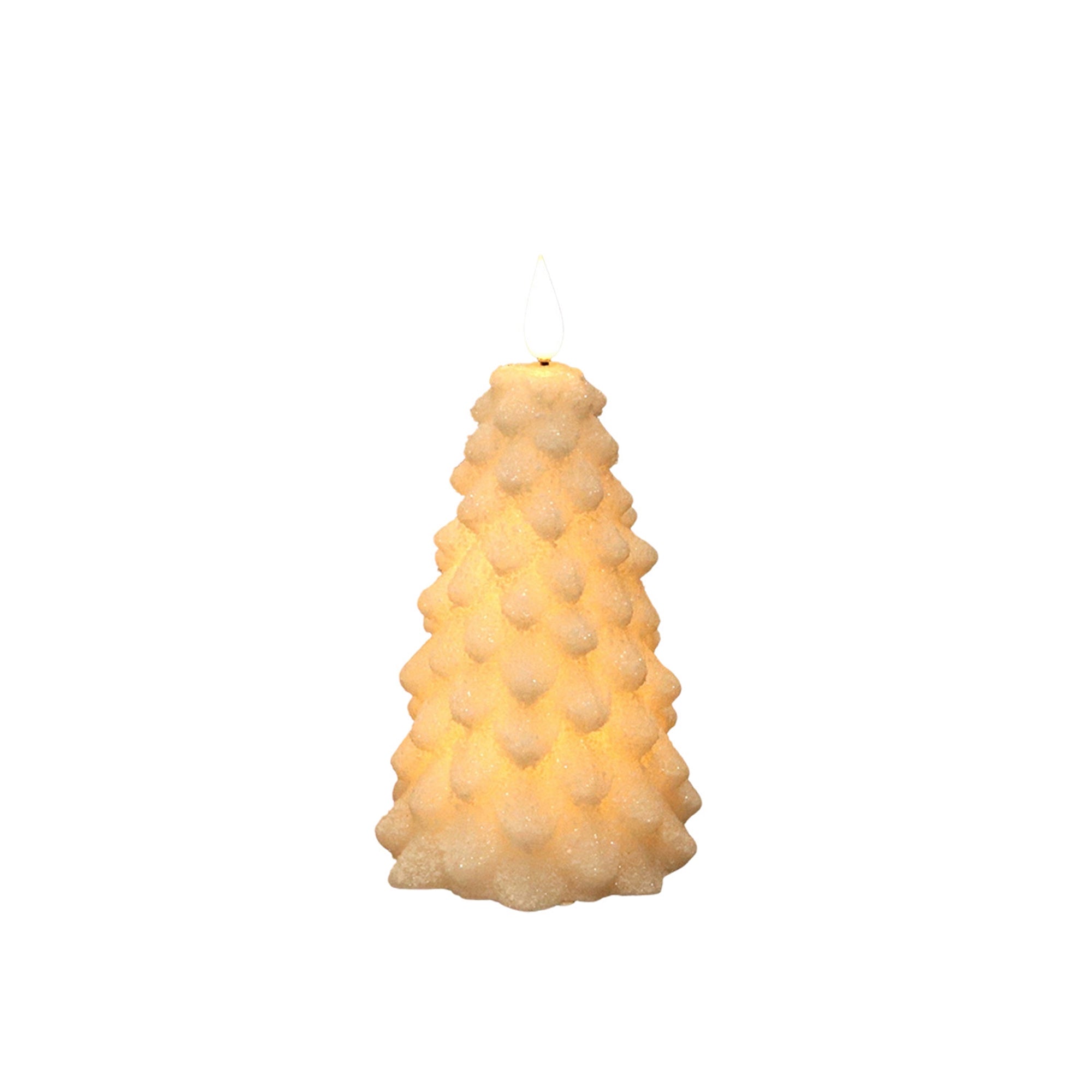 White LED Christmas Tree Candle, Size Options