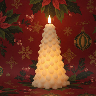 Pre Order Large White LED Christmas Tree Candle