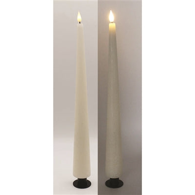 Giant White Taper Candle