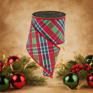 Bold Plaid Ribbon