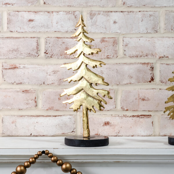 Gold Tree on Marble Base, Size Options