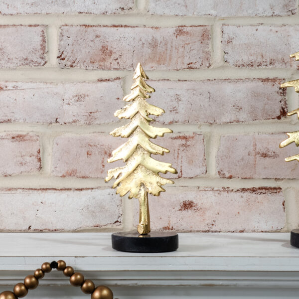 Gold Tree on Marble Base, Size Options