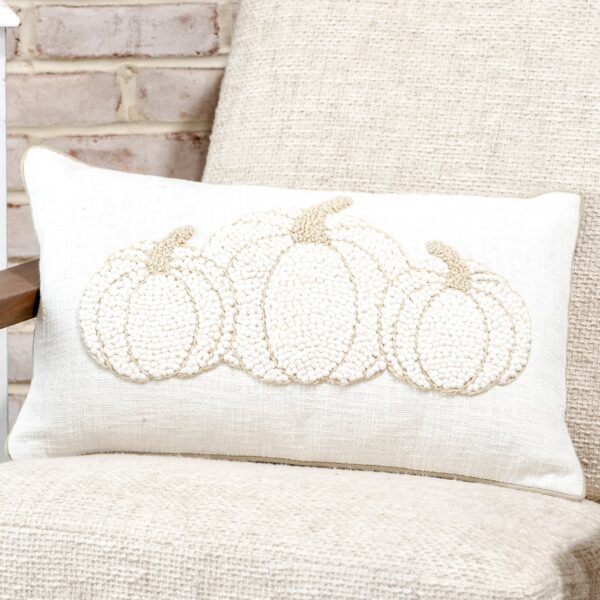 Triple Pumpkin Pillow