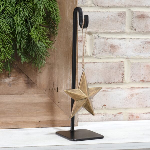 12″ Black Table Decor Stand