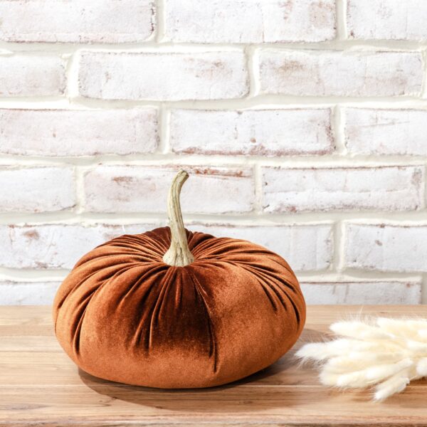 10" Velvet Pumpkin, Color Options