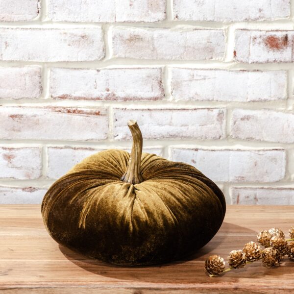 10" Velvet Pumpkin, Color Options