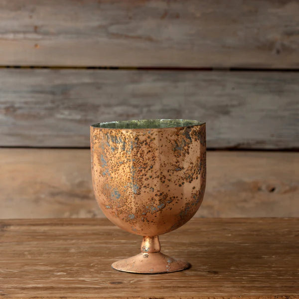 Antique Copper Chalice, Size Options