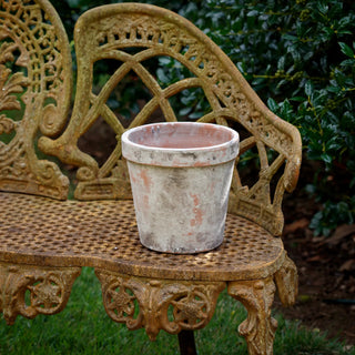 Weathered Small Garden Pot