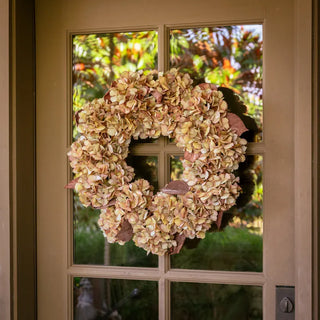 Pre Order Autumn Hydrangea Wreath