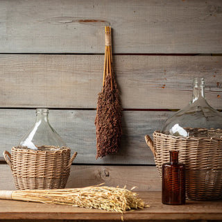 Dried Luffa Stem Bunch