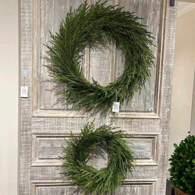 Norway Spruce Wreath, Size Options