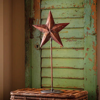 Pre Order (SEPT) Verdigris Finished Star with Stand