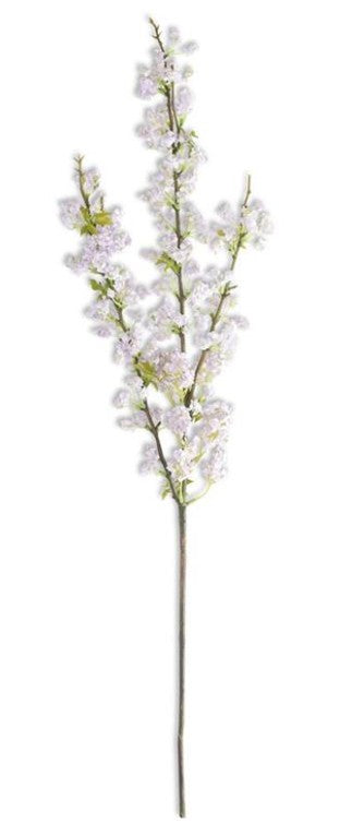 34" Purple Wild Blossom Spray