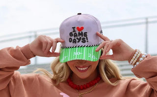 I Love Game Days Hat