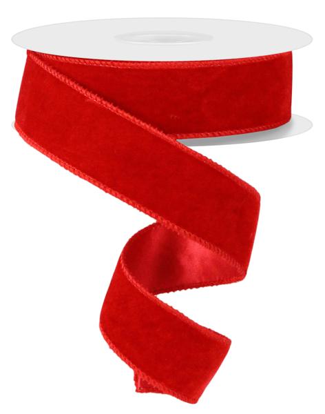 Deluxe Velvet/Satin Backing Ribbon