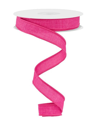 5/8" Royal Burlap Fuchsia Ribbon
