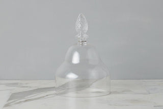 Glass Teardrop Cloche