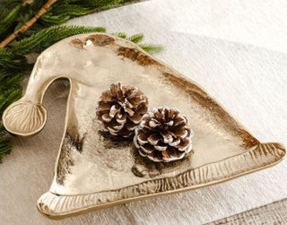 Pre Order 11" Gold Christmas Cap Tray