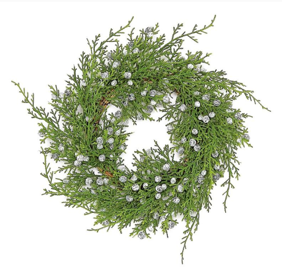 Seeding Juniper Wreath, Size Options