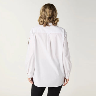 Pre Order (Nov) Holiday Sequins Patch Blouse, 3 Size Options