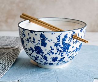 6" Mini Floral Noodle Bowl