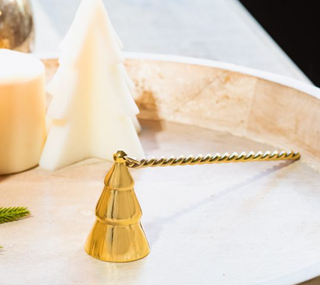 Gold Christmas Tree Snuffer