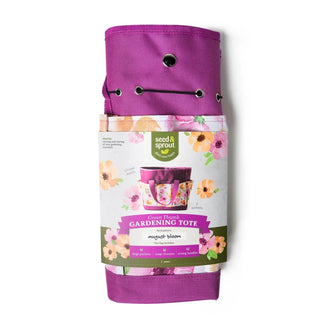 Seed & Sprout Gardening Tote Bag Open Stock