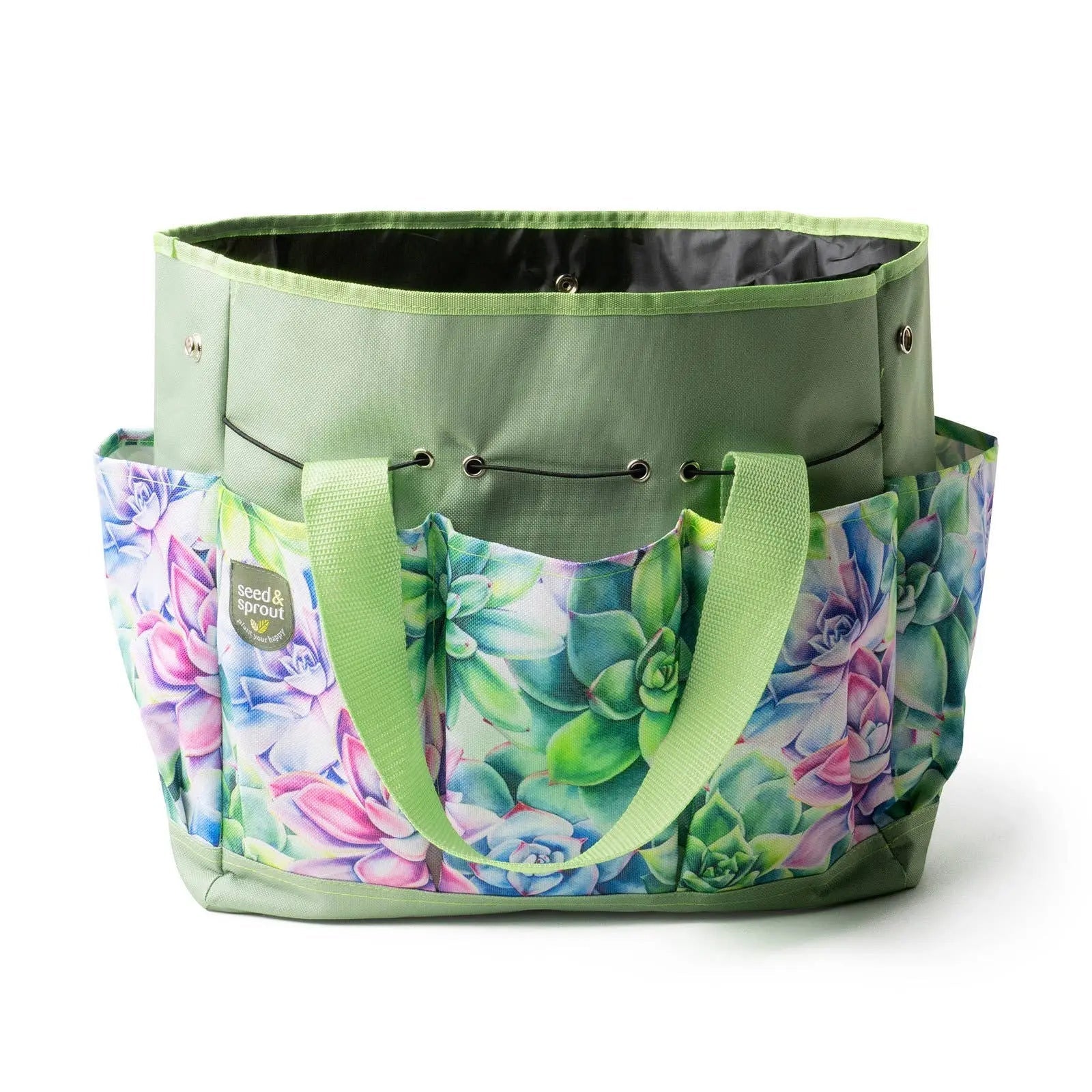 Seed & Sprout Gardening Tote Bag Open Stock